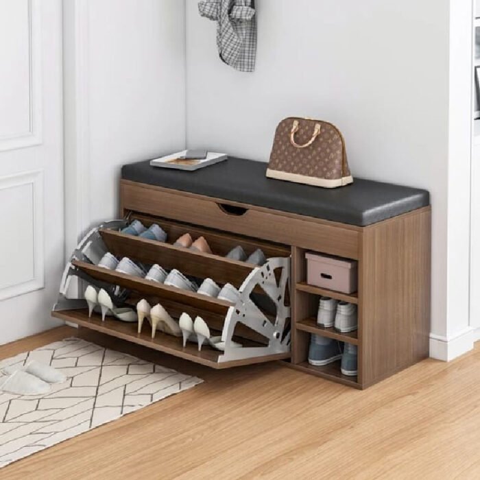 Dreams Shoe Storage Cabinet Drak Wood