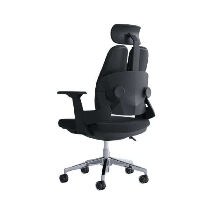 Dreams Comfort Chair Black Back Side