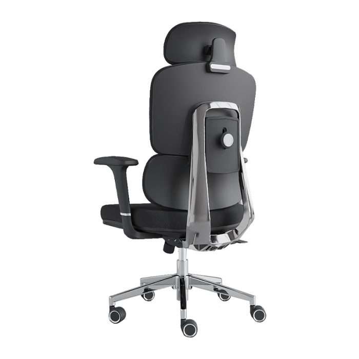 Dreams 637AB Ergonomic Adjustable 3D Armrest Fabric Office Chair Black.
