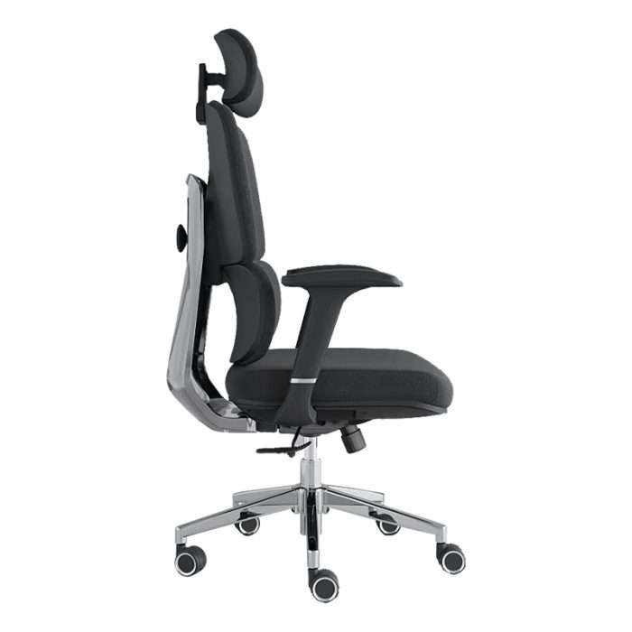 Dreams 637AB Ergonomic Adjustable 3D Armrest Fabric Office Chair Black