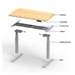 Dreams Height Adjustable Desk Details