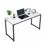 Industrial Work Desk Plane White