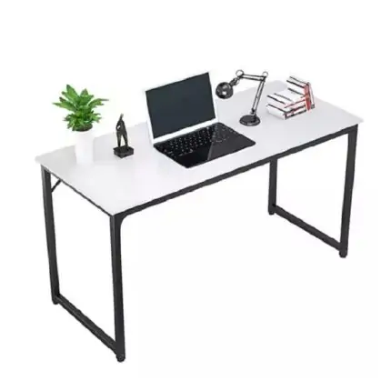 Industrial Work Desk Plane White